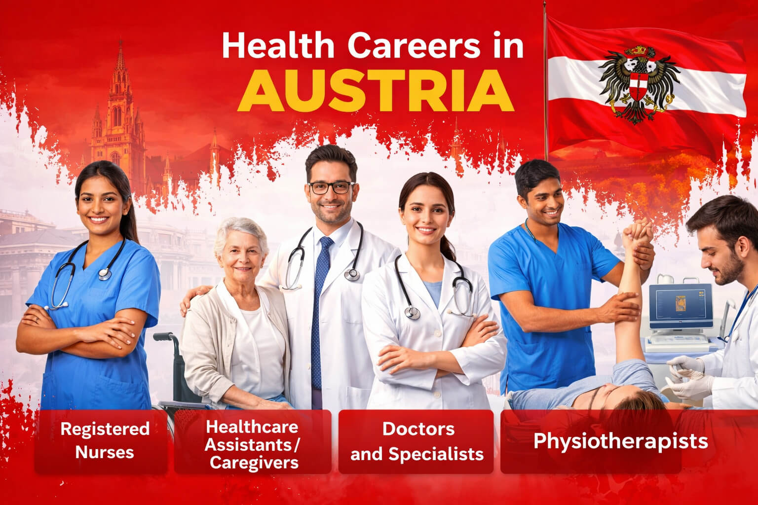 Healthcare professionals in Austria